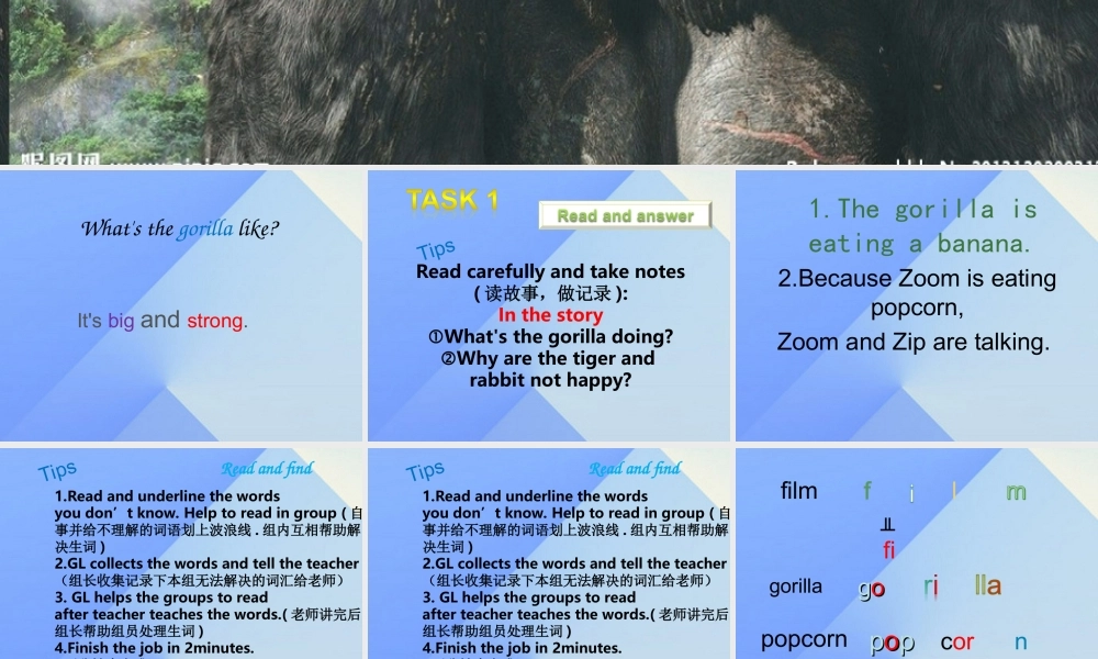 五年级英语下册 Story time课件 人教PEP-人教PEP小学五年级下册英语课件