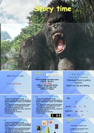 五年级英语下册 Story time课件 人教PEP-人教PEP小学五年级下册英语课件