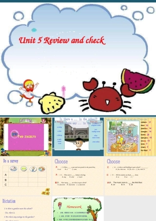 五年级英语下册 Unit 5课件 新人教版