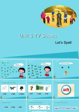 五年级英语上册 Unit 5 TV Shows（Let’s Spell）课件 人教新起点-人教新起点小学五年级上册英语课件