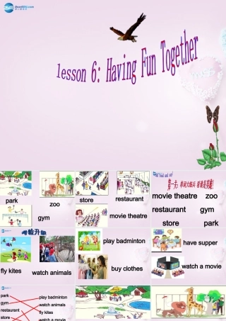 五年级英语上册《Lesson 5 Having Fun Together》课件2 冀教版