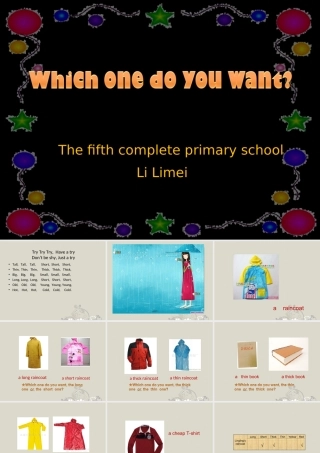 五年级英语上册 Unit 5(1)课件 湘少版