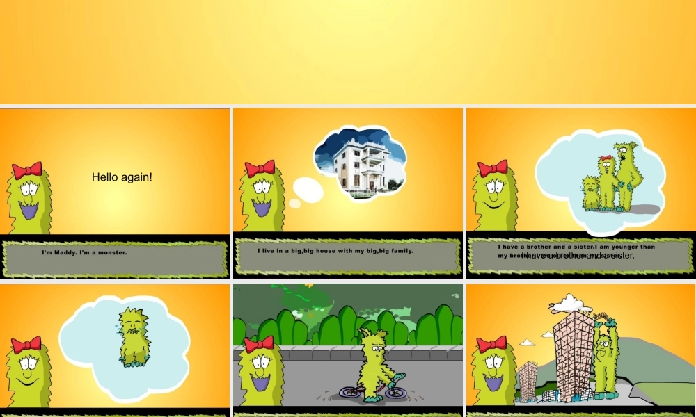 五年级英语上册《Lesson 6 Middy’s Family 》课件 冀教版