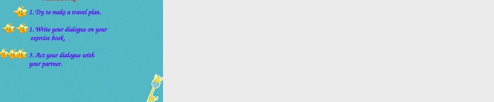 五年级英语下册 Unit 6 my holiday课件2 陕旅版-陕旅版小学五年级下册英语课件