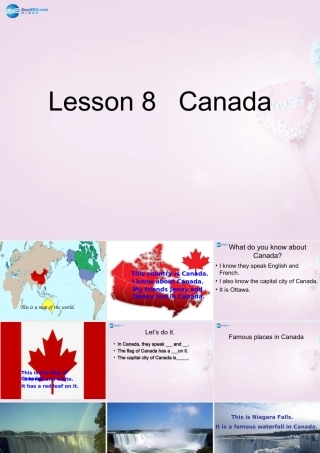 五年级英语上册《Lesson 8 Canada》课件2 冀教版