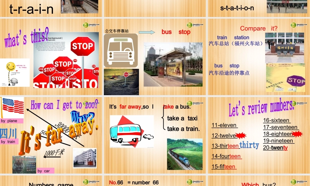 五年级英语上册 Unit 6 Asking the Way(2) Lesson11课件 闽教版
