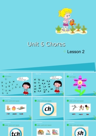 五年级英语上册 Unit 6 Chores（Let’s Spell）课件 人教新起点-人教新起点小学五年级上册英语课件