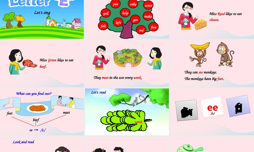 五年级英语上册 Unit 2 My week Part A 第3课时备用课件+素材 人教PEP