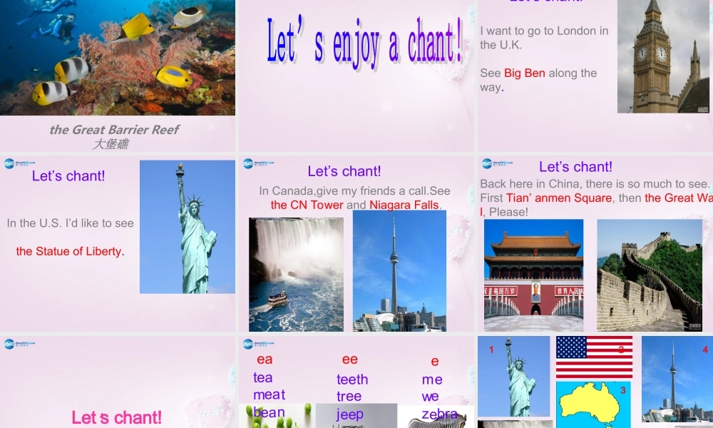 五年级英语上册《Lesson 11 Australia》课件1 冀教版