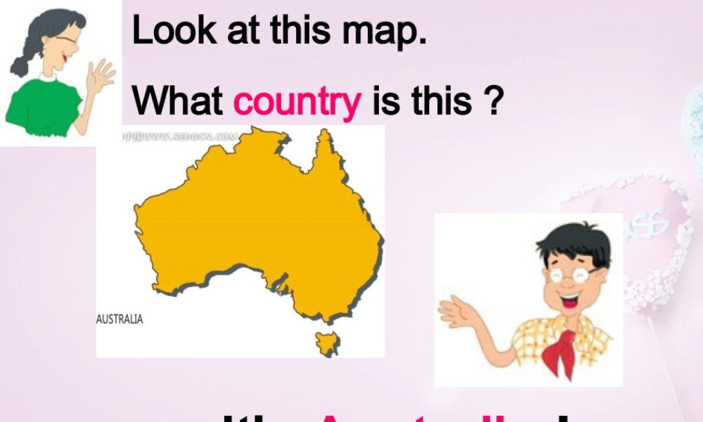 五年级英语上册《Lesson 11 Australia》课件3 冀教版