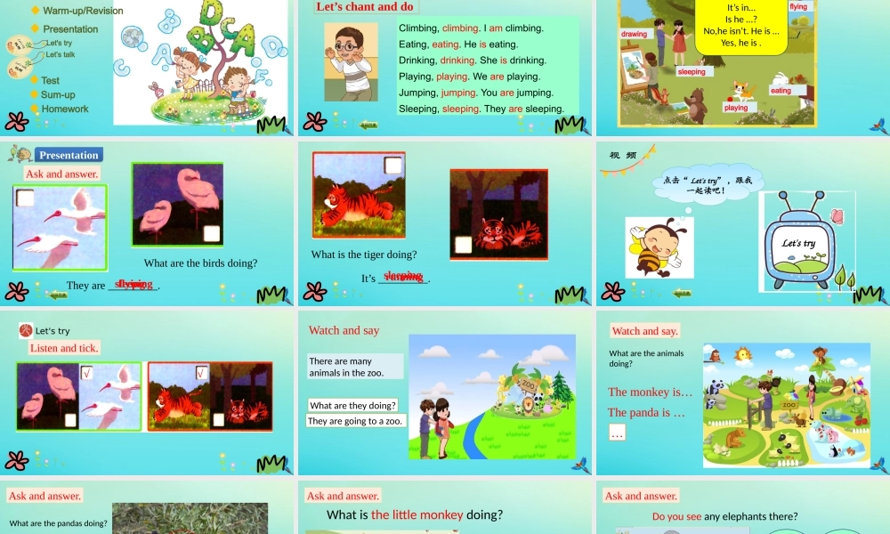 五年级英语下册 Unit 6 Work quietly（第1课时）课件 人教PEP版-人教PE级下册英语课件