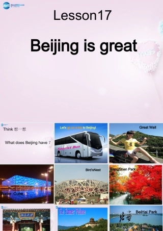 五年级英语上册《Lesson 13 Beijing Is Great》课件2 冀教版