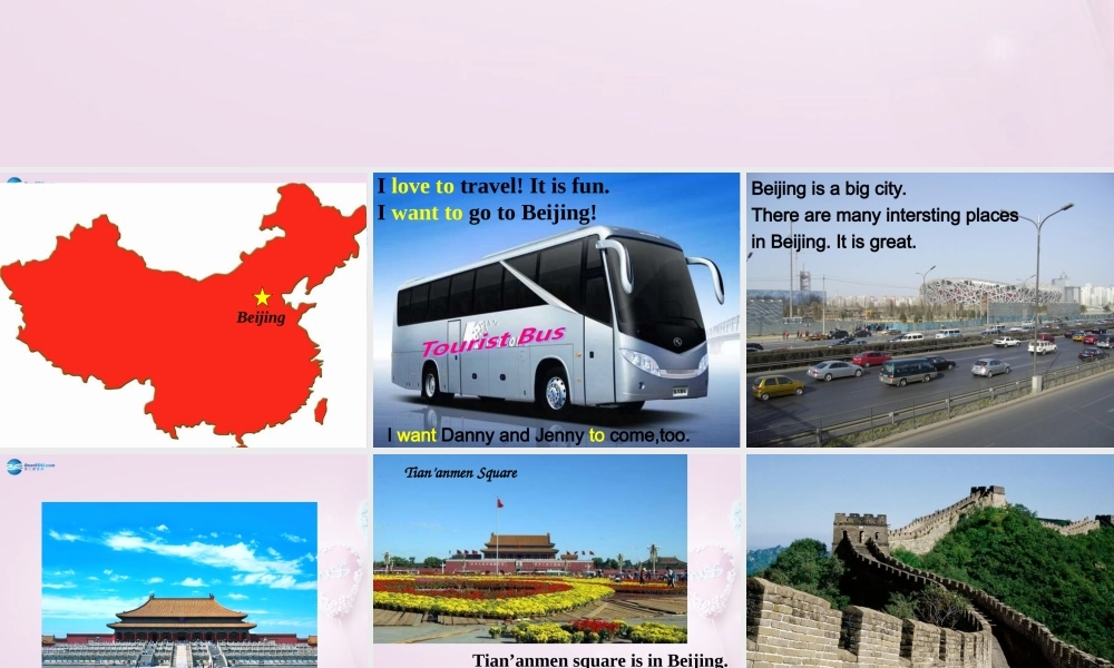 五年级英语上册《Lesson 13 Beijing Is Great》课件4 冀教版