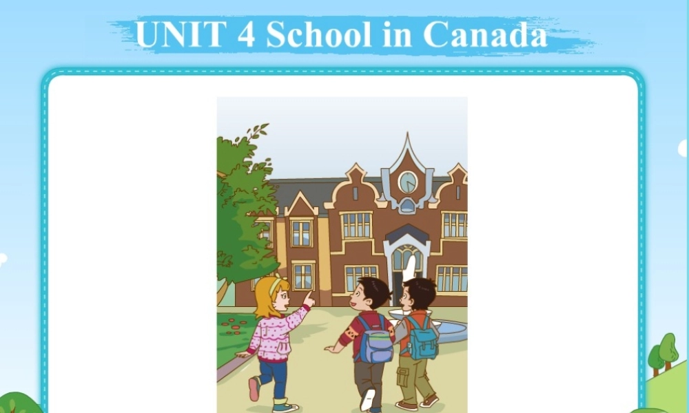 五年级英语上册 Unit 4 Lesson 1 Lucy is in a new school课件3 鲁科版-鲁科版小学五年级上册英语课件