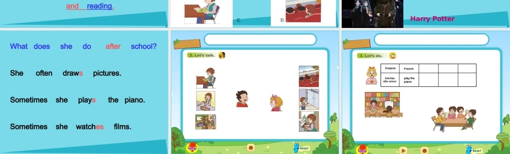 五年级英语上册 Unit 4 Lesson 1 Lucy is in a new school课件3 鲁科版-鲁科版小学五年级上册英语课件