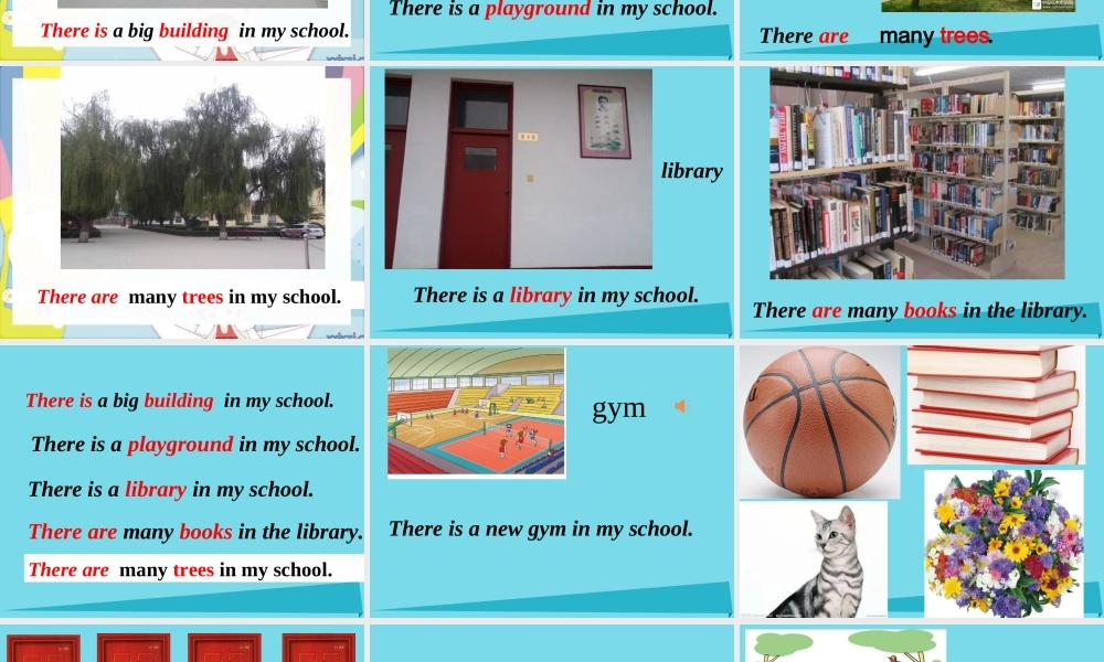 五年级英语上册 Unit 4 Lesson 2 There is an old buliding in my school课件1 鲁科版-鲁科版小学五年级上册英语课件