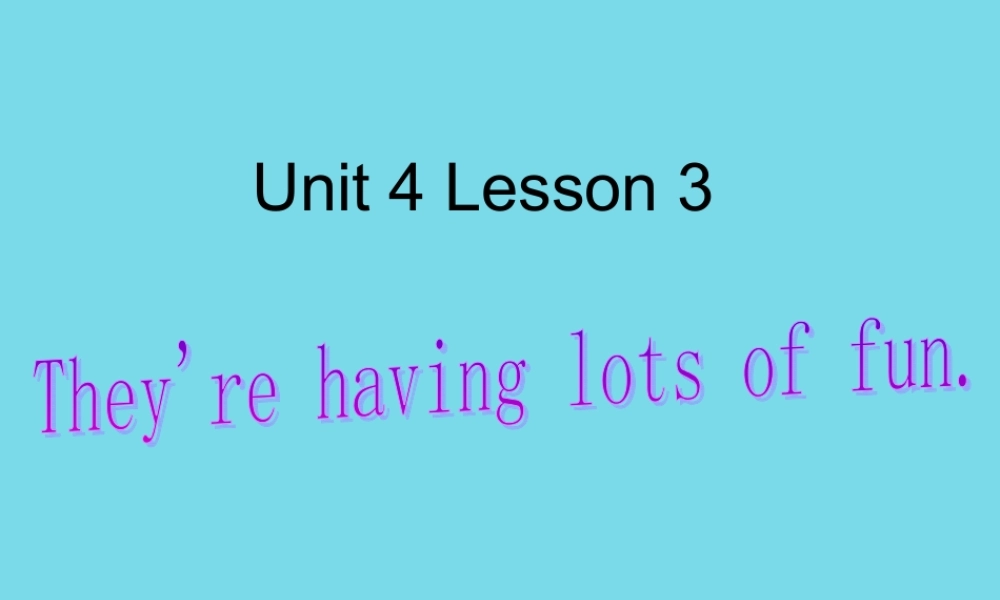 五年级英语上册 Unit 4 Lesson 3 We had a football match课件 鲁科版-鲁科版小学五年级上册英语课件