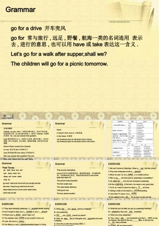 五年级英语下册 Unit 6课件 广东版