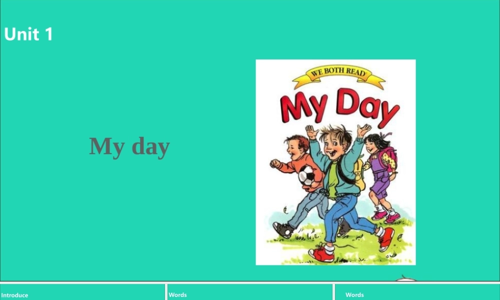 五年级英语下册 Unit 1 My day（第2课时）课件 人教PEP版-人教PEP小学五年级下册英语课件