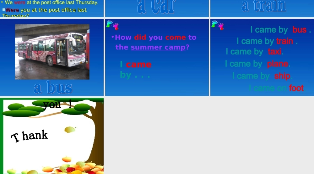 五年级英语下册 Assessment II课件 湘少版