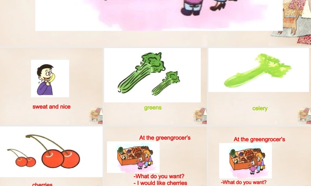 五年级英语下册 Lesson 1 At the greengrocer's课件 陕旅版-陕旅版小学五年级下册英语课件