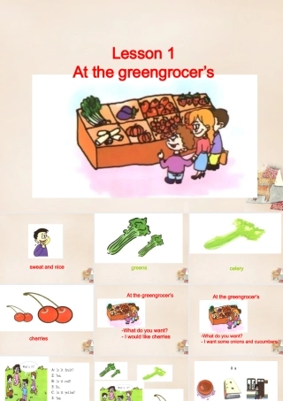 五年级英语下册 Lesson 1 At the greengrocer's课件 陕旅版-陕旅版小学五年级下册英语课件