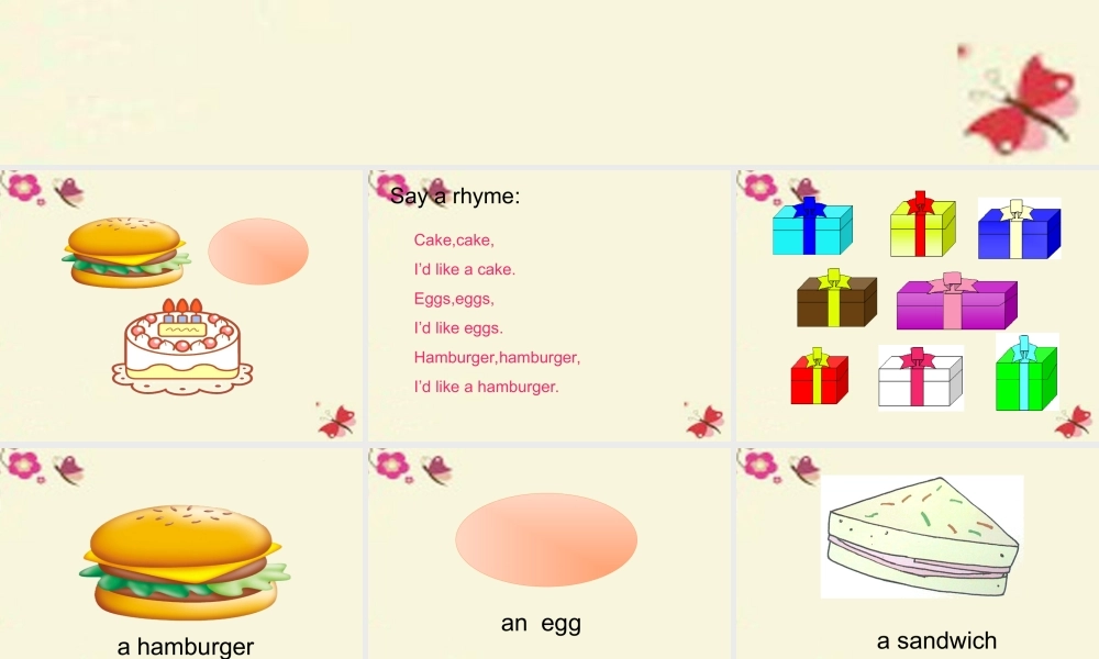 五年级英语下册 Lesson 2 I'm hungry课件1 陕旅版-陕旅版小学五年级下册英语课件