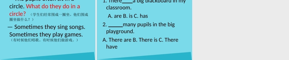 五年级英语上册 Unit 4 School in Canada练习课件 鲁科版-鲁科版小学五年级上册英语课件