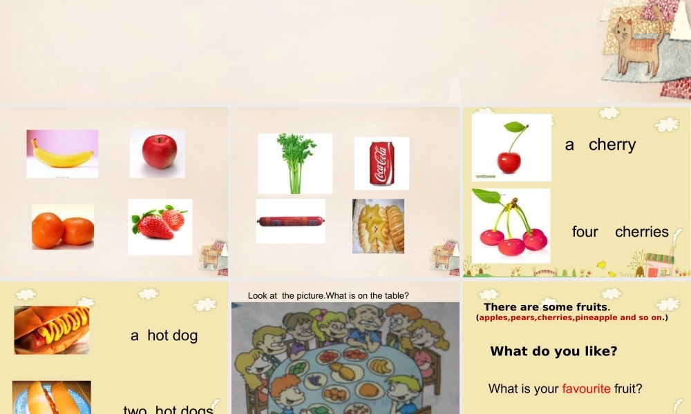 五年级英语下册 Lesson 4 Help yourselves, please课件1 陕旅版-陕旅版小学五年级下册英语课件