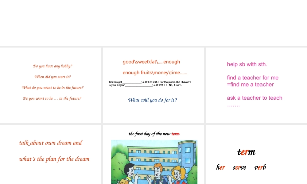 五年级英语下册 Unit 1 What do you want to be  in the future(1)课件 新世纪版