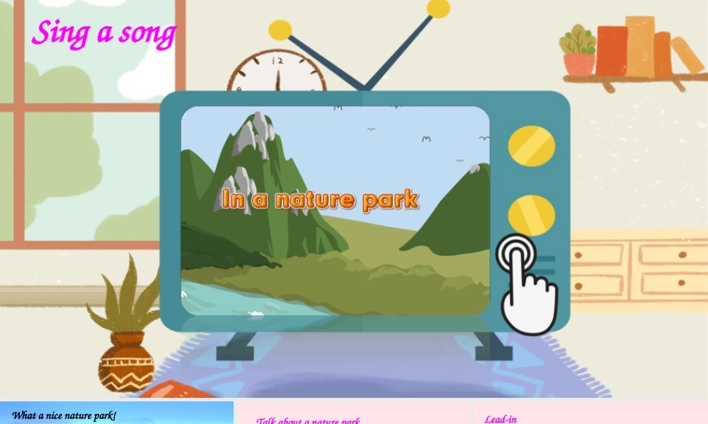 五年级英语上册 Unit 6 In a nature park Part A 第2课时上课课件+素材 人教PEP