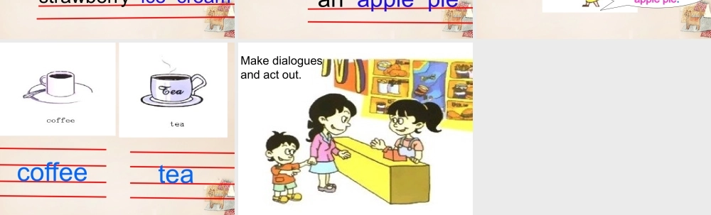 五年级英语下册 Lesson 5 Let's go to McDonald's课件1 陕旅版-陕旅版小学五年级下册英语课件