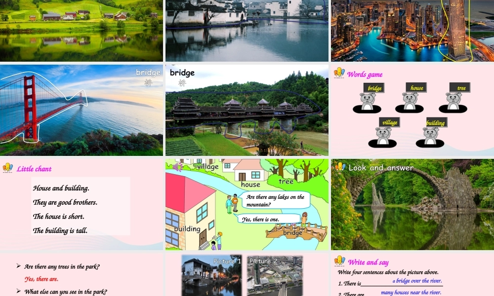 五年级英语上册 Unit 6 In a nature park Part B 第1课时备用课件+素材 人教PEP