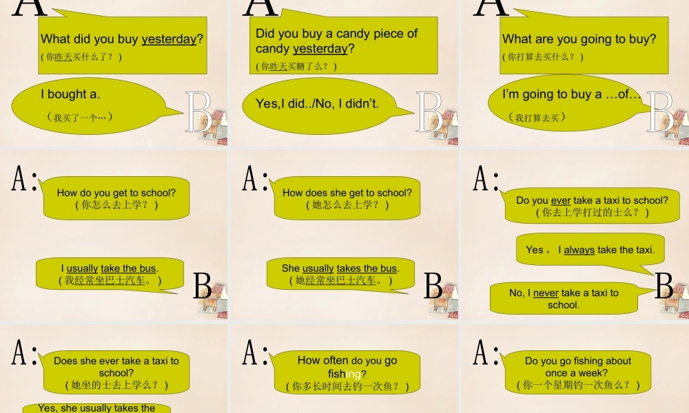 五年级英语下册 Lesson 13 How often do you go hiking课件2 陕旅版-陕旅版小学五年级下册英语课件