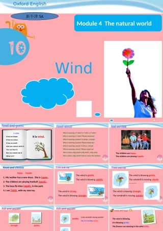 五年级英语上册 Unit 10 Wind课件 牛津上海版-牛津上海版小学五年级上册英语课件