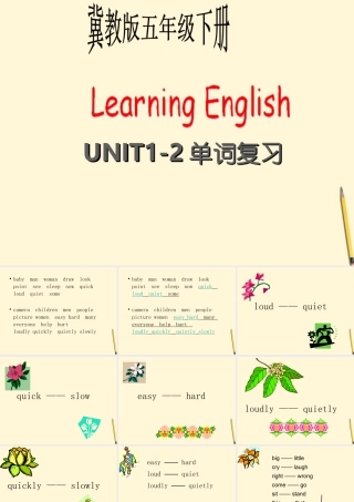 五年级英语下册 unit2 lesson16课件 冀教版