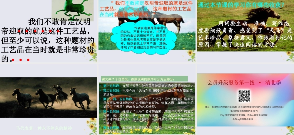五年级语文上册 第一单元 马 1 天马教学课件 北师大版-北师大版小学五年级上册语文课件