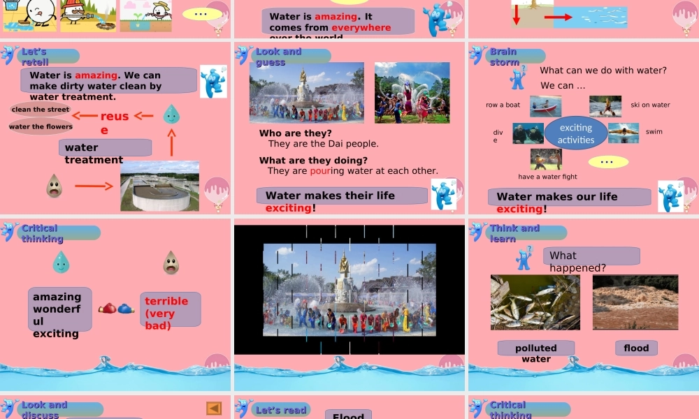 五年级英语上册 Unit 11 Water（第1课时）课件 牛津上海版-牛津上海版小学五年级上册英语课件