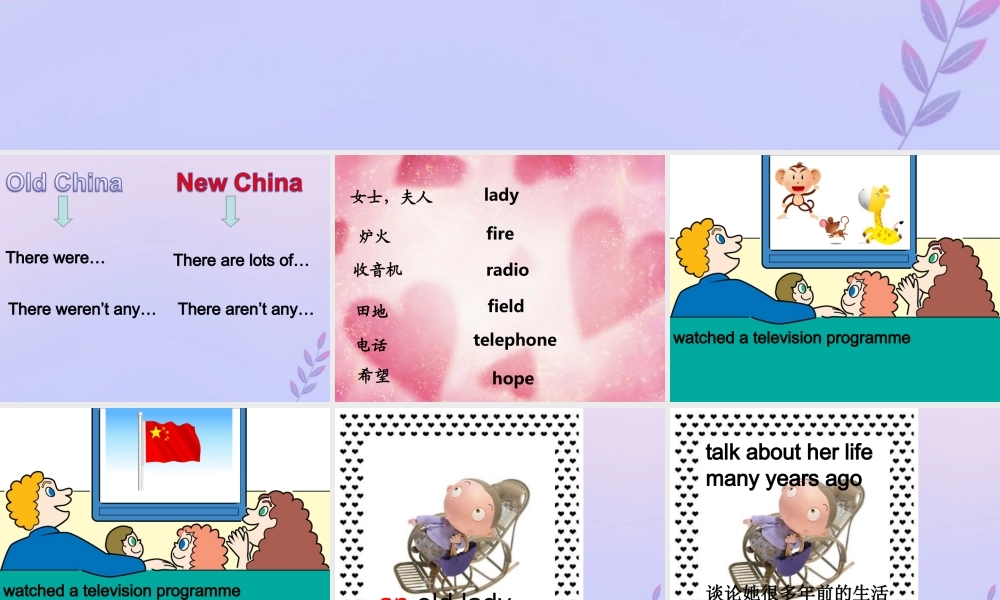 五年级英语下册 Module 1 Unit 2 She didn’t have a television（2）教学课件 外研版（三起）-外研版小学五年级下册英语课件