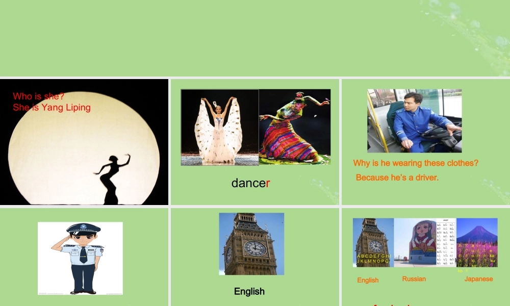 五年级英语下册 Module 2 Unit 1 She learnt English（1）教学课件 外研版（三起）-外研版小学五年级下册英语课件