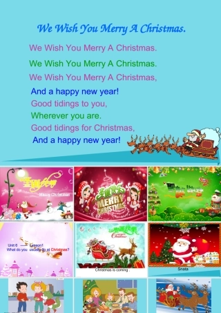 五年级英语上册 Unit 6 Lesson 1 What do you usually do at Christmas课件 鲁科版-鲁科版小学五年级上册英语课件