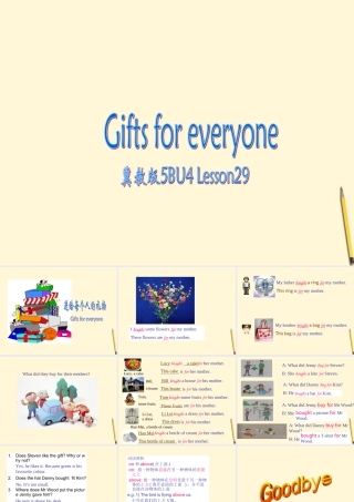 五年级英语下册 unit4 lesson29(1)课件 冀教版