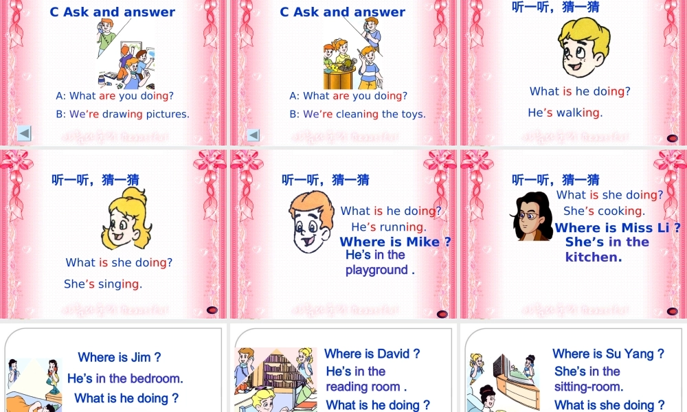 五年级英语上册 Unit 6 第二课时课件 苏教牛津版