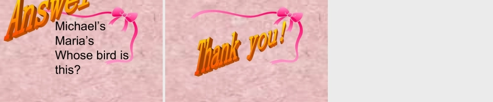 五年级英语下册 Unit5 Whose dog is it（Part A Whose pig is this）课件 人教PEP版-人教PEP小学五年级下册英语课件