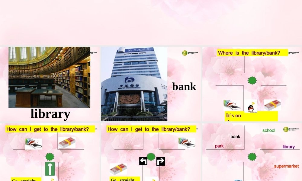 五年级英语上册 Unit 5 Asking the Way Lesson10课件 闽教版