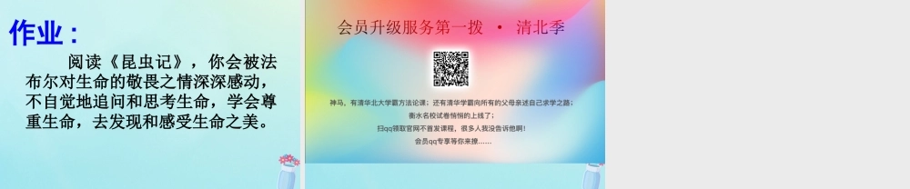 五年级语文上册 第二单元 5 装满昆虫的口袋教学课件 苏教版-苏教版小学五年级上册语文课件