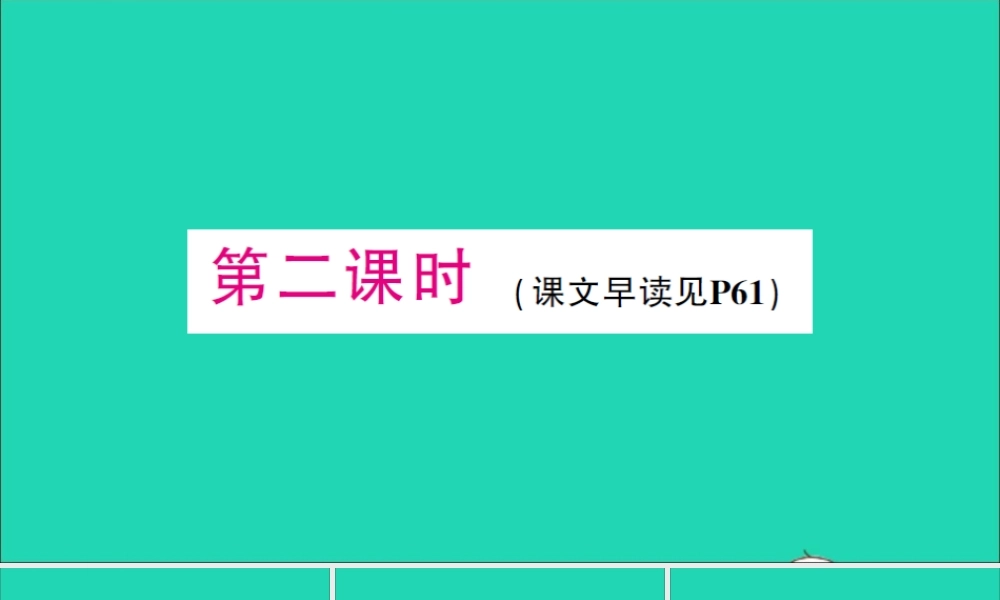 五年级英语上册 Unit 5 Can I have a pet第二课时作业课件 湘少版（三起）-湘少版小学五年级上册英语课件