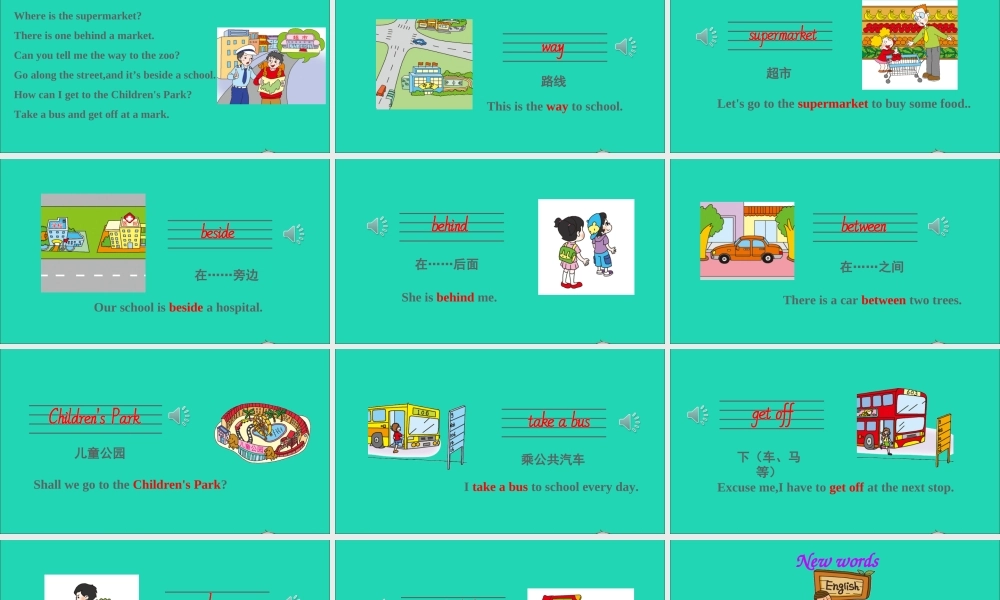 五年级英语上册 Unit 5 Can you tell me Part A课件+素材 陕旅版（三起）