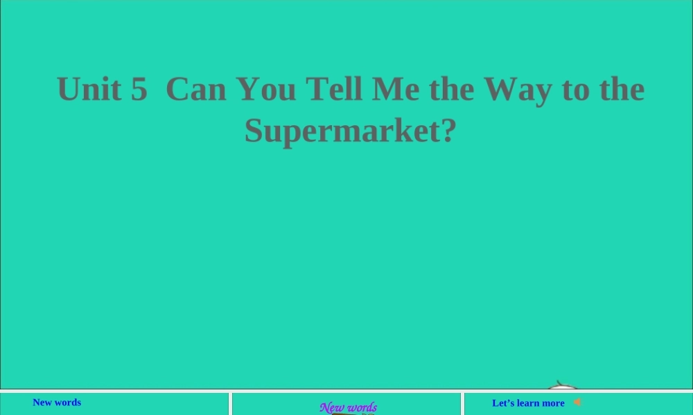 五年级英语上册 Unit 5 Can you tell me Part B课件+素材 陕旅版（三起）