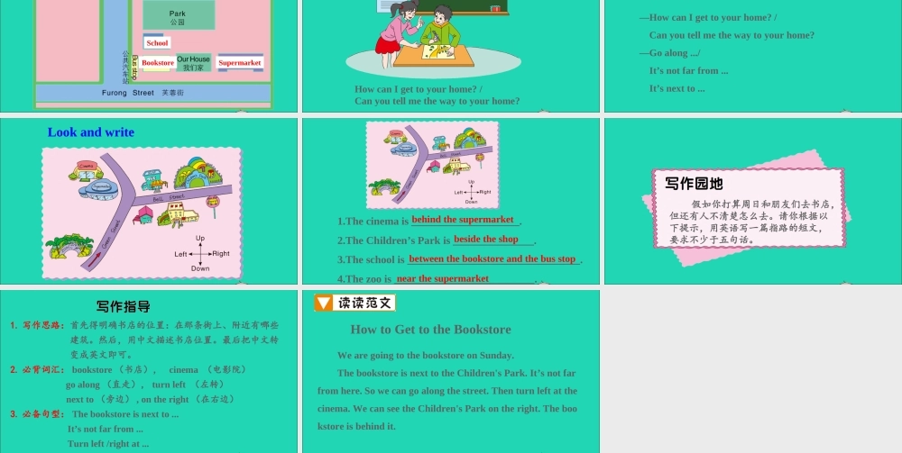 五年级英语上册 Unit 5 Can you tell me Part C课件+素材 陕旅版（三起）